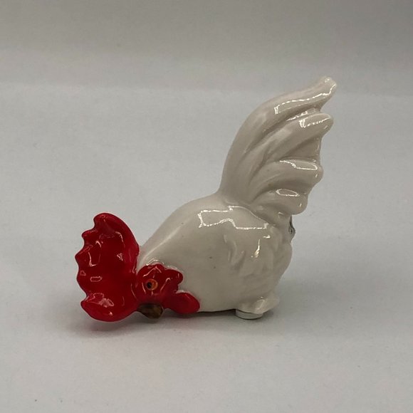 Seagull Studio Rooster Figurines Set of 2 - Picture 4 of 11